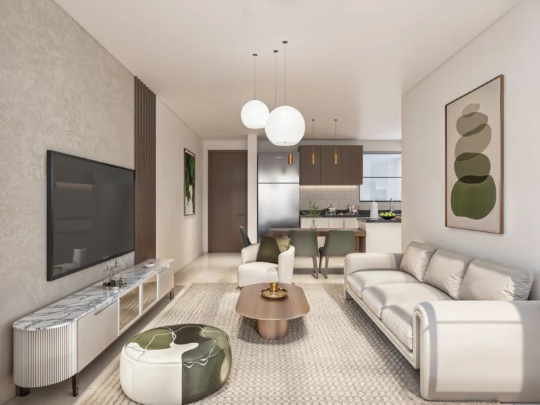 Artist's impression of KEZA Laika apartment buildings